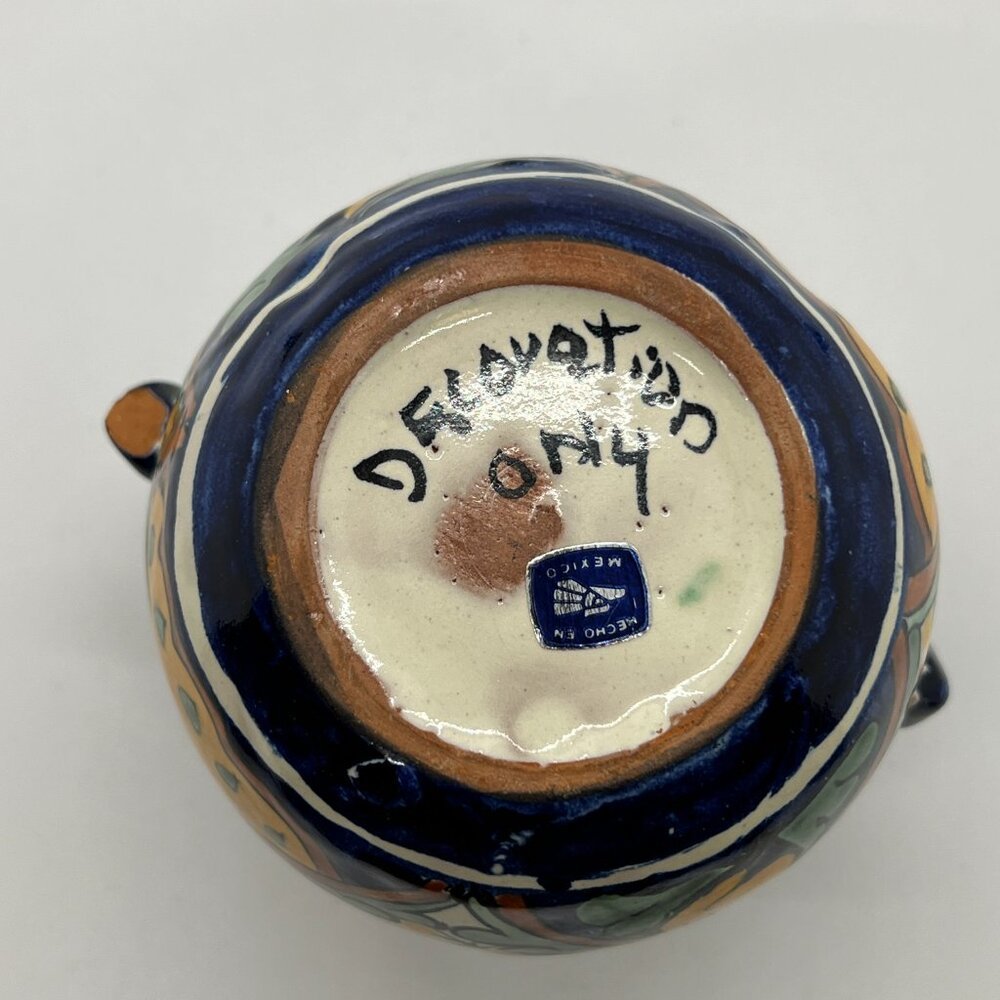 Talavera Ginger Jar Pottery - 5 1/2" x 3 1/2" - Picture 6 of 9